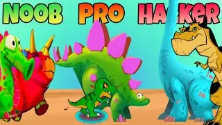 Dino Bash Evolution Break 🦕⚡ &ndash; Noob vs Pro vs Hacker