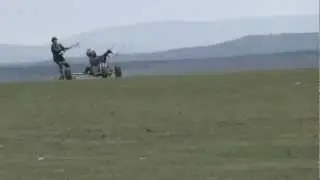 Riding, flying and learning depower kites in Zalduendo