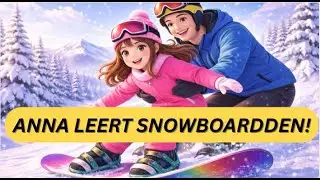 Learn Dutch with a Winter Story ❄️ | Anna Learns Snowboarding (A2)
