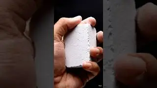 POOF! 💨 Gone in seconds (Chalk Crush) #oddlysatisfying #asmr #shorts