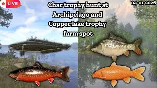 Char trophy hunt at Archipelago | copper lake active spot |  Russian fishing 4 | Nanstein | #rf4