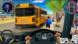 School Bus Coach Driver - Android Gameplay