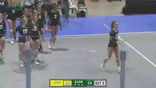 Team Sask vs Nunavut Female Volleyball Round Robin at Western Canada Summer Games