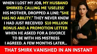 My Husband Called Me ‘Useless’ After I Lost My Job. While I Got $10M bonus. After Divorce, Truth Sh