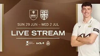 🔴 LIVE: Surrey v Durham | DAY TWO | Rothesay County Championship