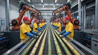 Inside a Modern Cane Sugar Factory 🍯 | From Fresh Sugarcane to Pure Golden Gur Blocks!