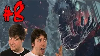Gleason Go & RyGuy play ASURA'S WRATH - #8 Breakdancing turtles