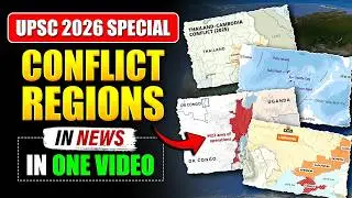 Revise All Important Conflict Regions in News | Prelims 2026 | PW | OnlyIAS