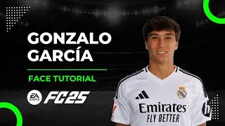 EA FC25 Player Creation Guide: GONZALO GARCIA Lookalike Face Tutorial + Stats
