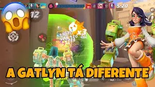 TESTEI A GATLYN DEPOIS DO BUFF DA ATUALIZA&Ccedil;&Atilde;O - T3 ARENA