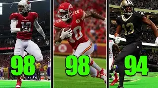 Madden 22 OFFICIAL WR Ratings!