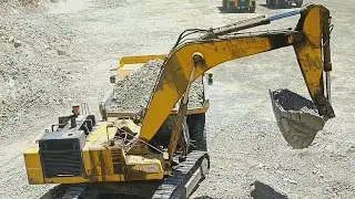 Mining Giants in Golgohar: Komatsu's Power in Iron Ore Mining!