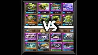 | Clash Royale Deck Challenge Freaky Gamer | Skeleton Deck VS Goblin Deck | FREAKY GAMER |