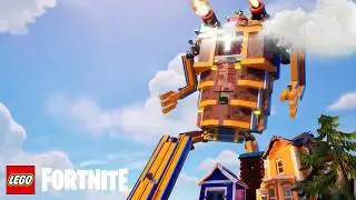 I built MECHA BEEF BOSS in LEGO Fortnite!
