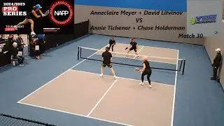 North America Pickleball Pro | Anneclaire Meyer + David Litvinov VS Annie Tichenor + Chase Holderman