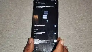 how to on off color inversion shortcut Vivo Y15s, color inversion setting Vivo Y15s