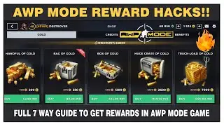 AWP MODE REWARD HACKS | AWP MODE REWARD TRICKS | AWP MODE ANDROID GAMEPLAY