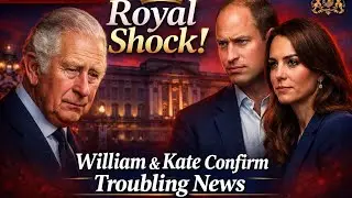 Royal Shock: William and Kate Confirm Troubling News About King Charles