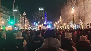 Virada do ano 2025/2026 na cidade do Porto