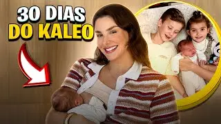 TESTE DO PEZINHO ALTERADO 💔 Primeiro m&ecirc;s de vida do Kaleo! | Amanda Lunelli
