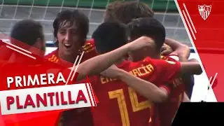 Bryan Gil disputa 84 minutos en el empate de la selecci&oacute;n espa&ntilde;ola Sub-19 ante Portugal