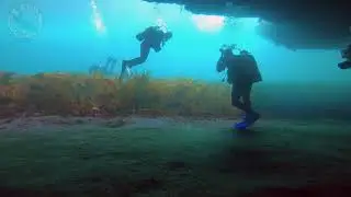 Dive site 'The Chimney'. Best Scuba Diving and Snorkelling Aran Islands -  Ireland.