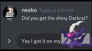 Shiny Darkrai Pokemon Go Raid +140 RAIDS