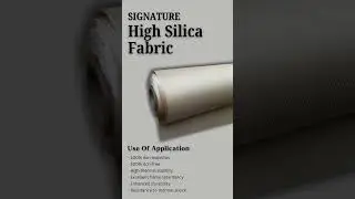 High Silica Fabric &ndash; Ultimate Heat Resistant & Fire Protection Solution  #youtubeshort