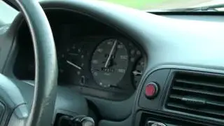 96 HONDA CIVIC EK HB CA BARD LEAGAL JDM INTEGRA TYPE R SWAP LAUNCH AND ACCELERATION