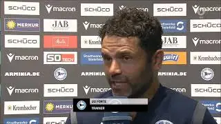 Arminia Bielefeld - Hamburger SV 0:2 Interview Uli Forte