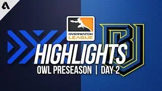 New York Excelsior vs Boston Uprising | Overwatch League Preseason Highlights Day 2
