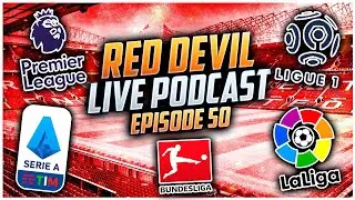 CHAMPIONS LEAGUE QUARTER FINAL DRAW REACTION! RED DEVIL LIVE PODCAST #50