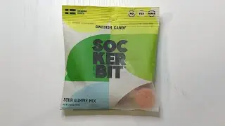 ASMR | Chewy Sour Swedish Candy (Mouth & Eating Sounds)