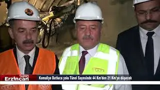 Kemaliye-Dutluca Tünelleri Projesi 10 Milyar ₺’lik Proje