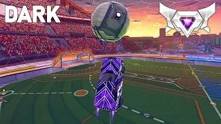 DARK Rocket League Gameplay 1 HOUR (SSL 2v2)