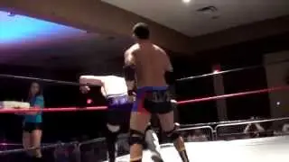 Jack Gamble vs.  Elvis Aliaga w/ Lucy Mendez