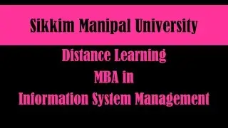 SMU Distance Learning MBA in Information system management