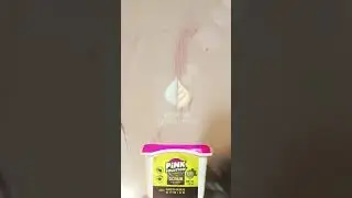 Wall clean using pink solution Canada  