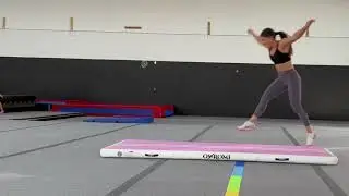 Gymnastics Tumbling Mats, Air Tumble Track Mat, The Track Mat that Goes Where ever you go! REVIEW