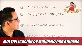 Multiplicación de monomio por binomio