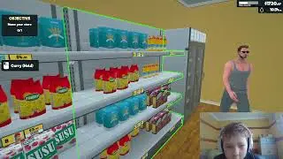 we hire a cashier in supermarket simulator part 5