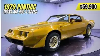 1979 Pontiac Trans Am 400 4-Speed | Rotisserie Restored Muscle Car for Sale - $59,900