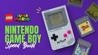 Nintendo Game Boy | LEGO ASMR Speed Build!