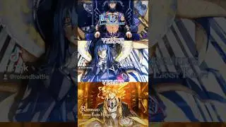 Ren Fuji vs Mercurius Vs Rinehard #diesirae #masadaverse #diesiraepantheon #shinzabanshou #shorts
