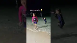 Night swimming @ Mabini, Pindasan