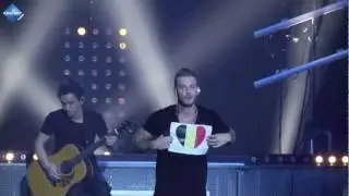 MP - Surprise des fans à Bruxelles