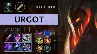 Urgot Mid vs Akali - EUW Master Patch 26.02