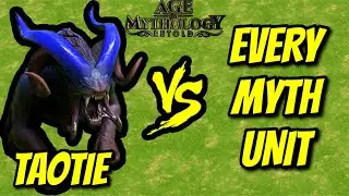 TAOTIE vs EVERY MYTH UNIT | Immortal Pillars | Age of Mythology: Retold