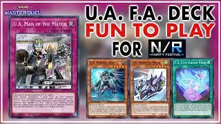 U.A. & F.A. Disrupt Your Opponent Strategy for NR Festival | Yu-Gi-Oh! Master Duel