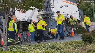 Street Repaving Prep Work